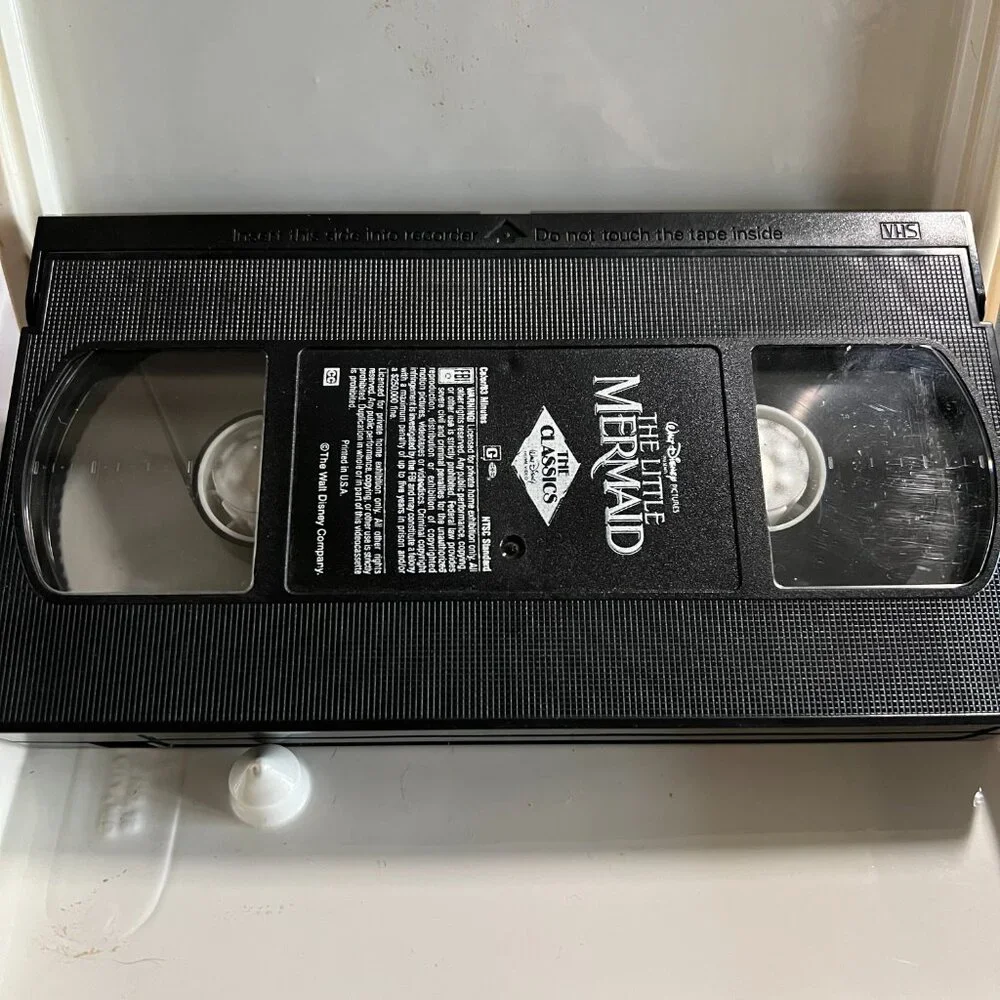 Disney’s The Little Mermaid VHS – Black Diamond Edition #913-1 (First Pressing)
